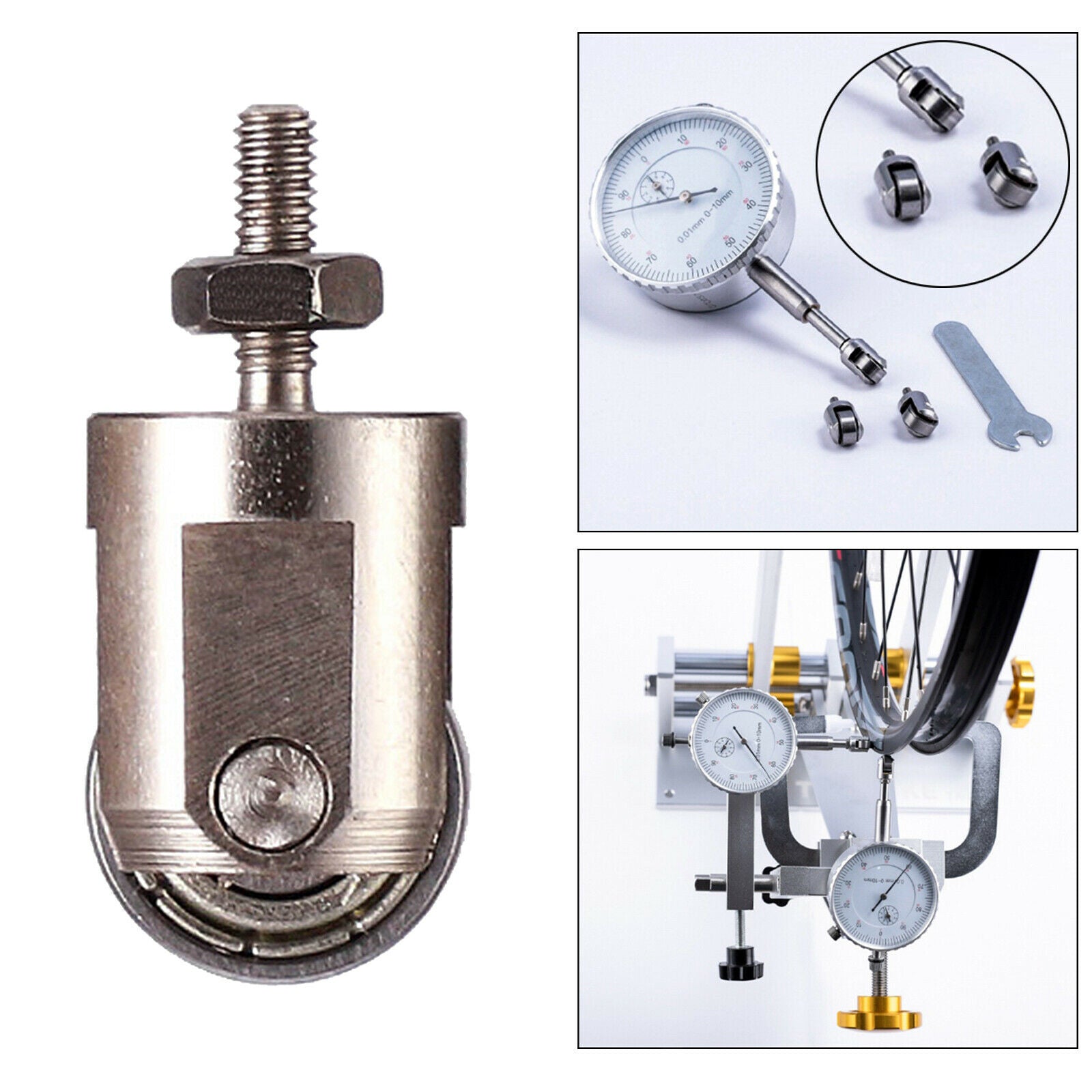 Anti-Rust Dial Indicator Contact Point Roller Measuring Tip Replacement
