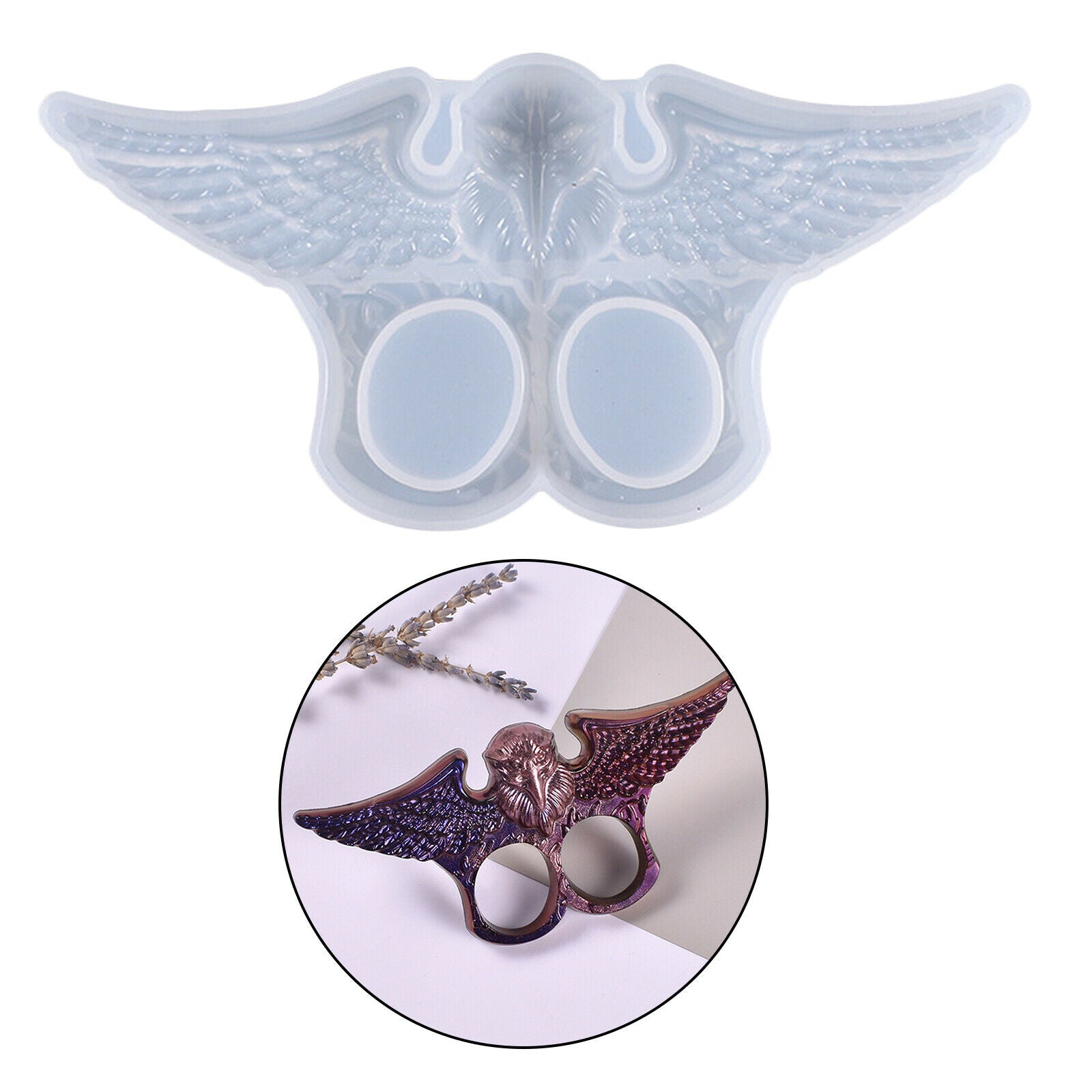 Eagle Craft Epoxy Mold Key Chain Keychain Mould Pendant Tool Ornaments Kids