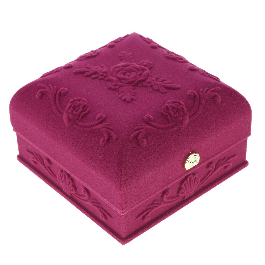 4x Pendant Ring Bracelet Necklace Jewelry Holder Box Show Case Showcase