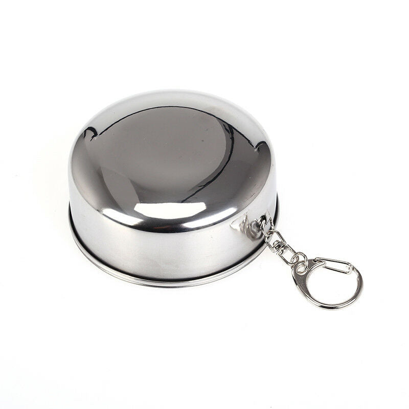 240ml stainless steel portable outdoor travel folding collapsible cup telescBDA