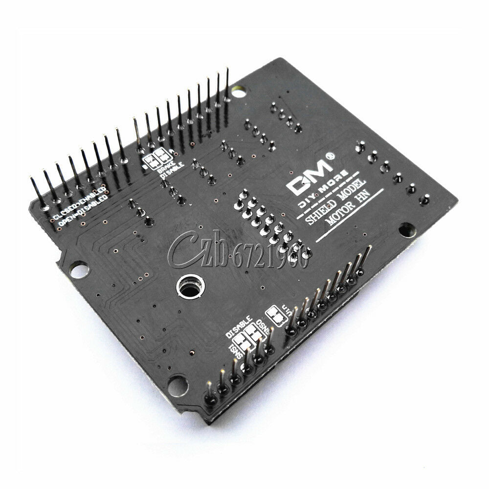 For Arduino 2A H-Bridge Dual Channel DC Motor Driver Shield L298NH Than L298P