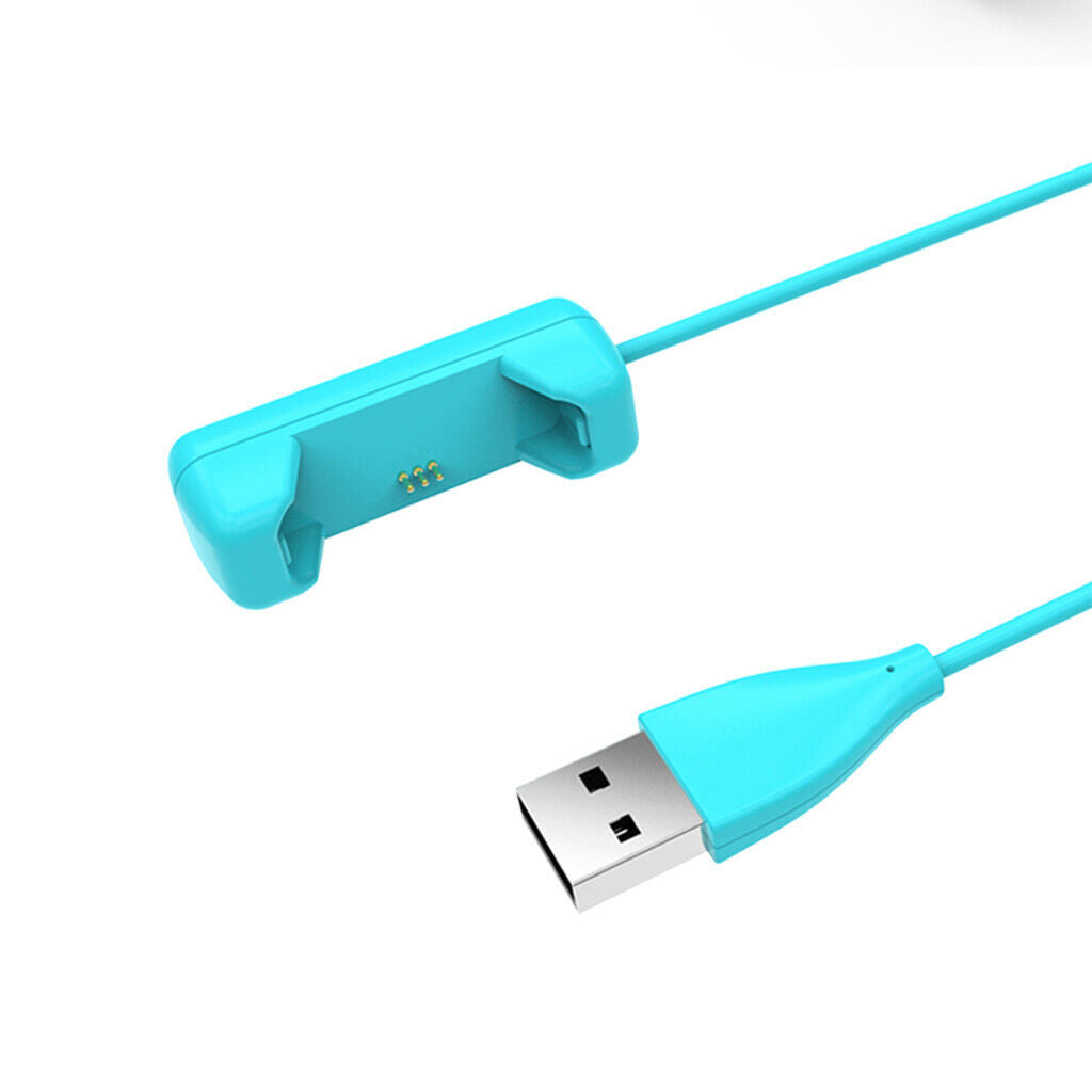USB Charging Cable Cord Charger For  Flex 2 Smart Watch 1M Blue