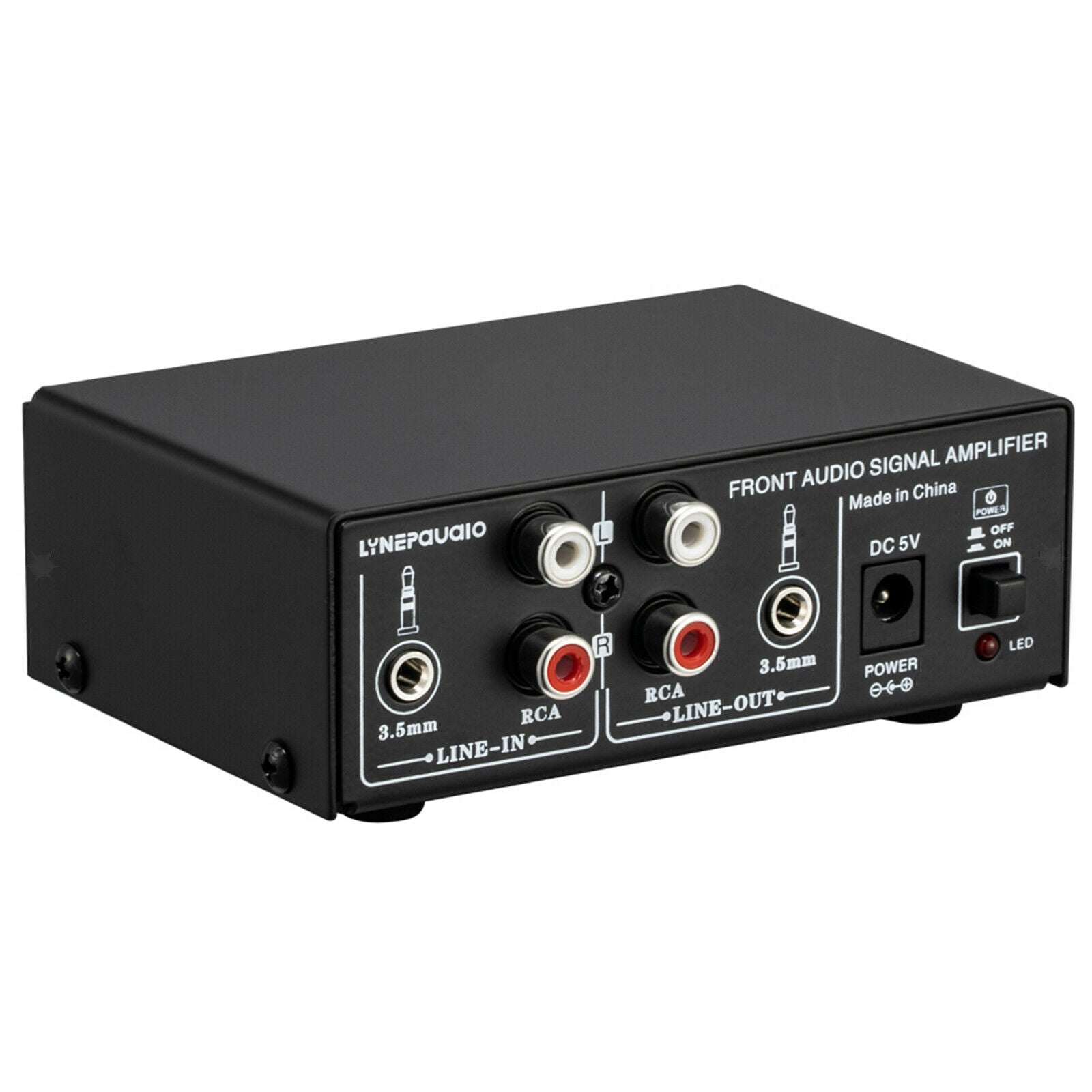 Headphone Speaker Amplifier Booster Low Bass Adjustment For Sound Mixer