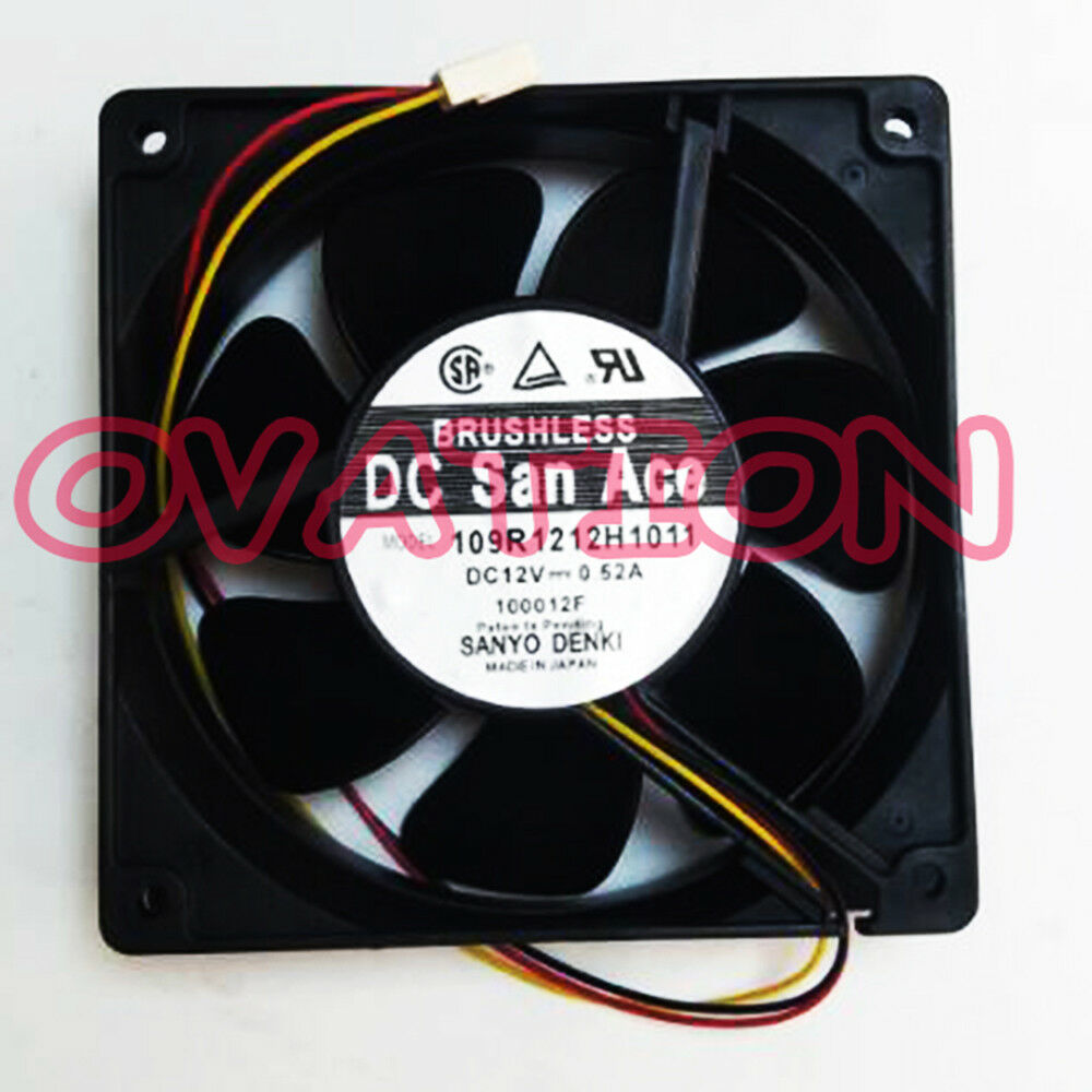 For sanyo 109R1212H1011 12V 0.52A120*120*38MM fan 6 months warranty
