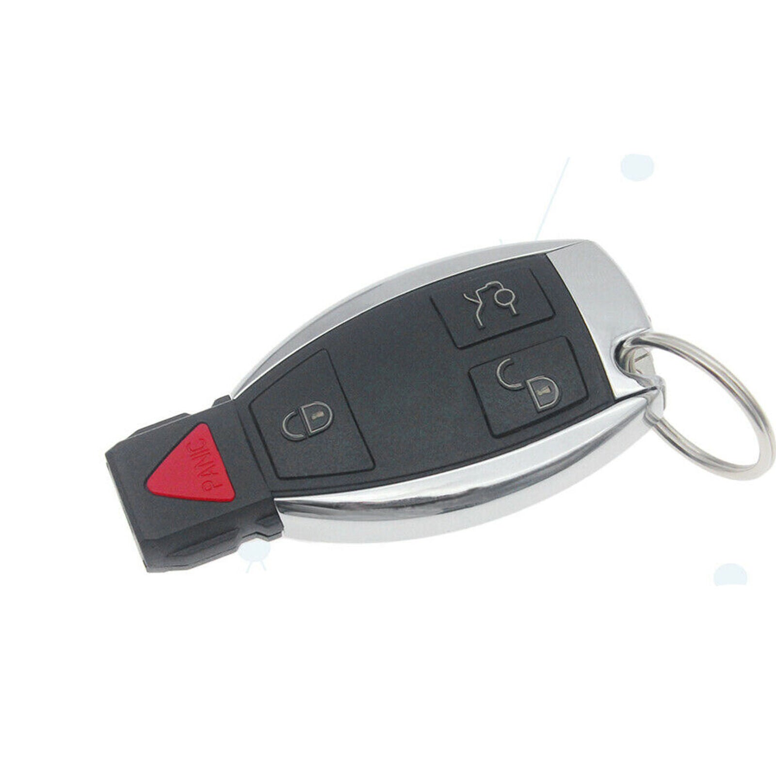 3+1 Button Car Key Fob IYZ3312 IYZDC Replacement Remote Fit for Mercedes Benz