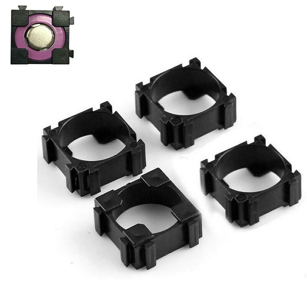 100Pcs 18650 Battery Cell Spacer Radiating Holder Safety Shell Storage Bracket