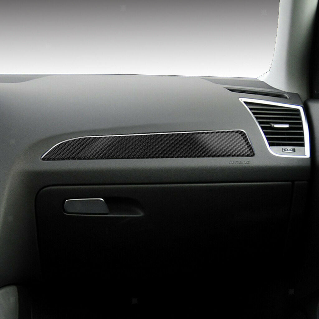 Carbon Fiber Inner Center Console Stripe Stickers For Audi A4 A5 B8 09-16