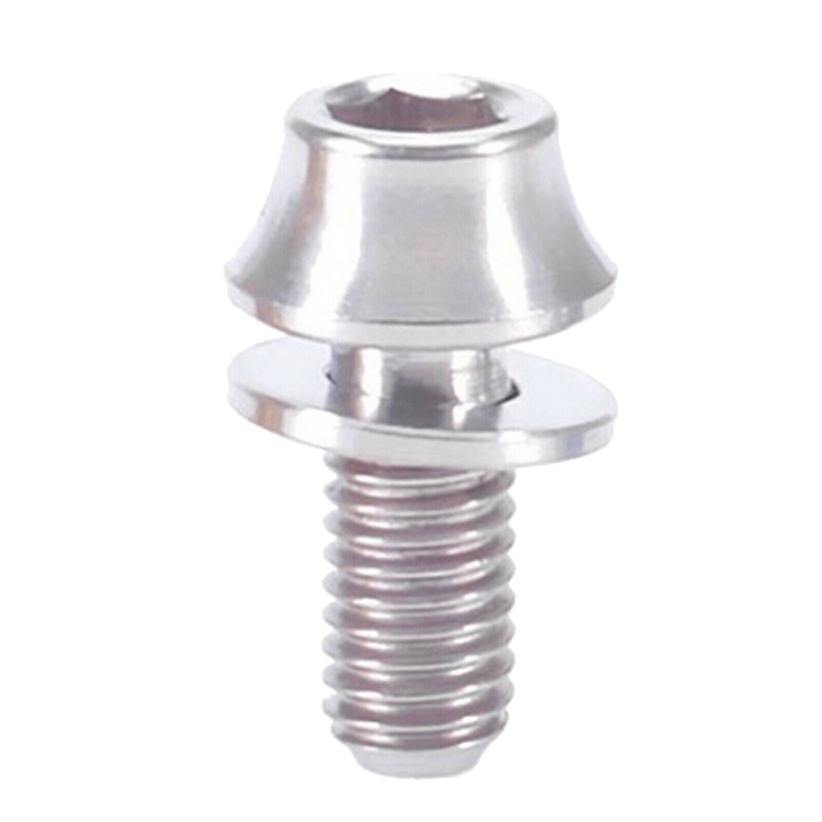 M5x12mm Bike Water Bottle Fixed Screw Rack Outdoor Mountain  Bike Kettle Part -