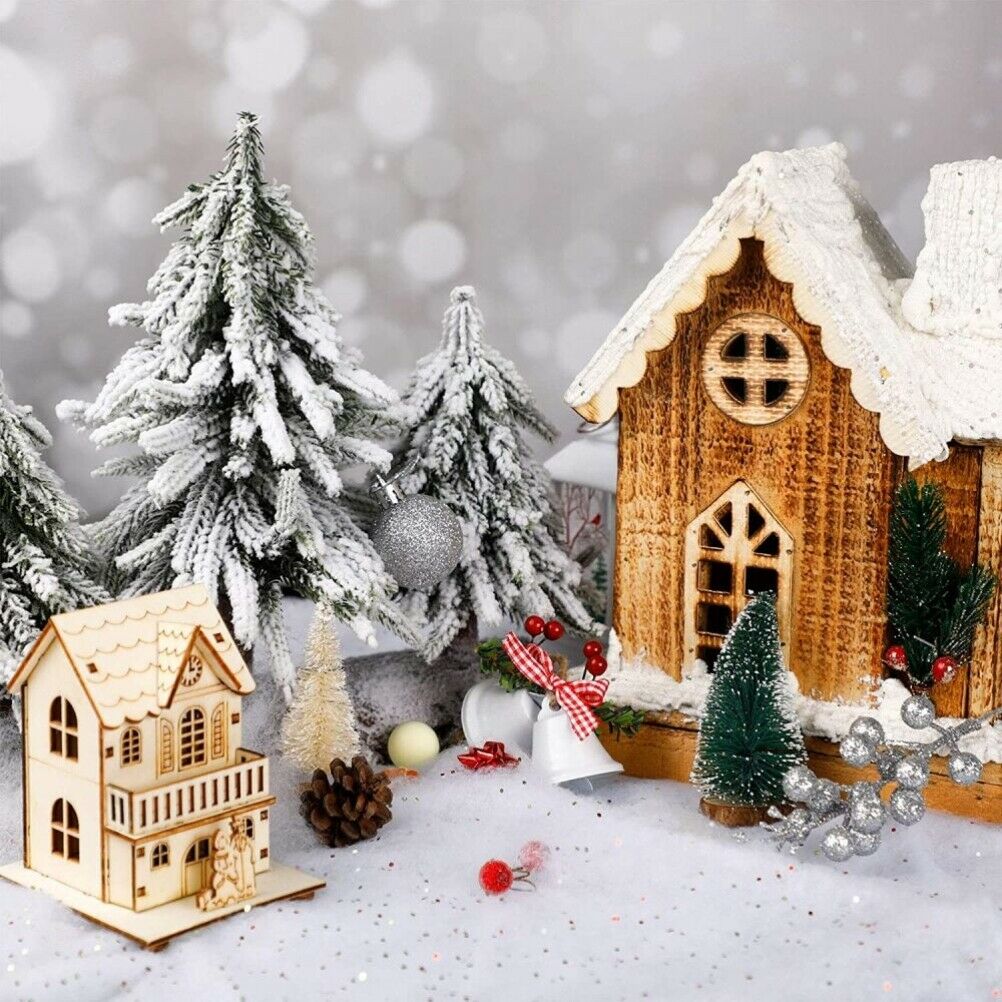 Christmas Artificial Snow Decoration Glitter Snow Blanket Christmas Snow Rug
