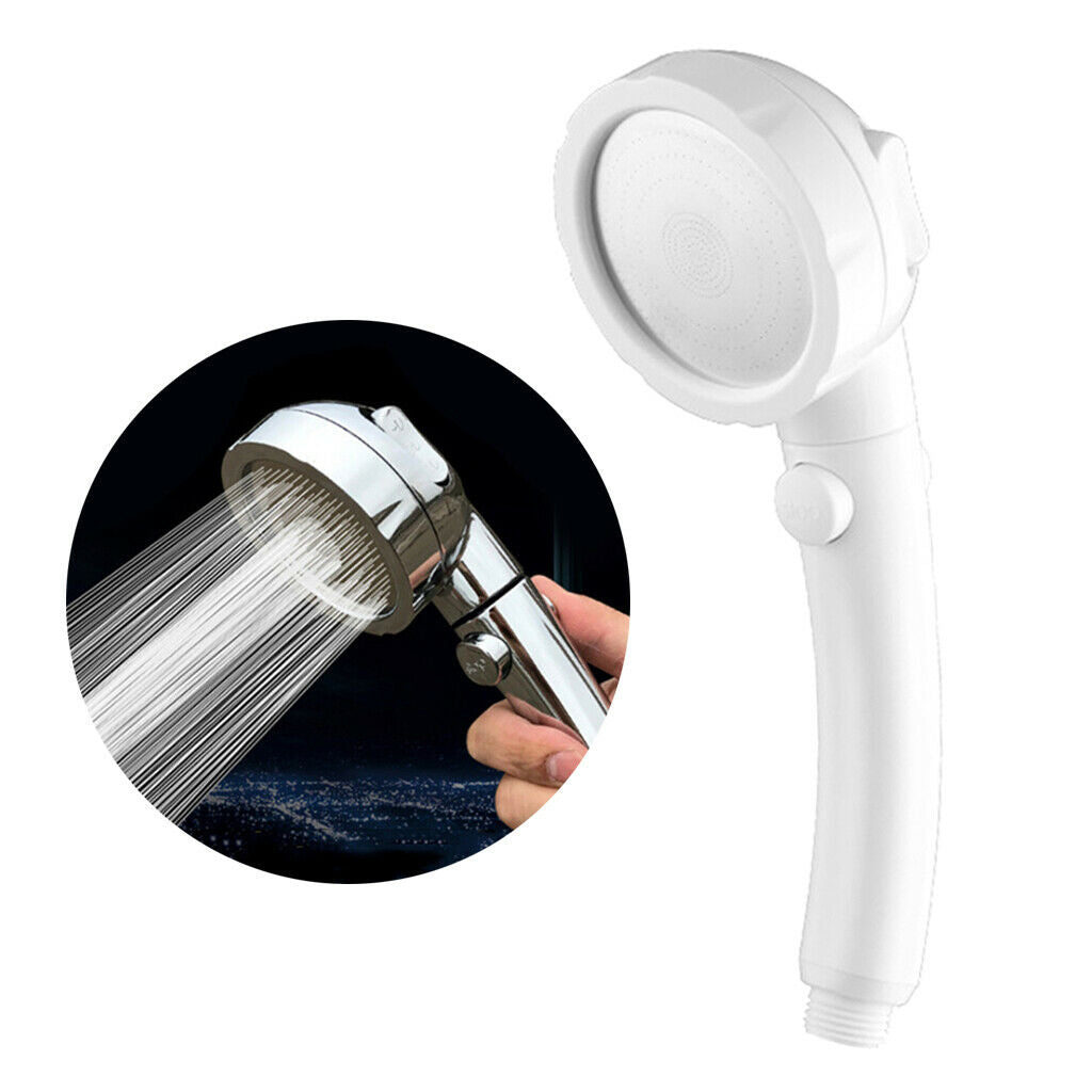 High Pressure Adjustable Handheld Anion Shower Head Nozzle Three Gear Water