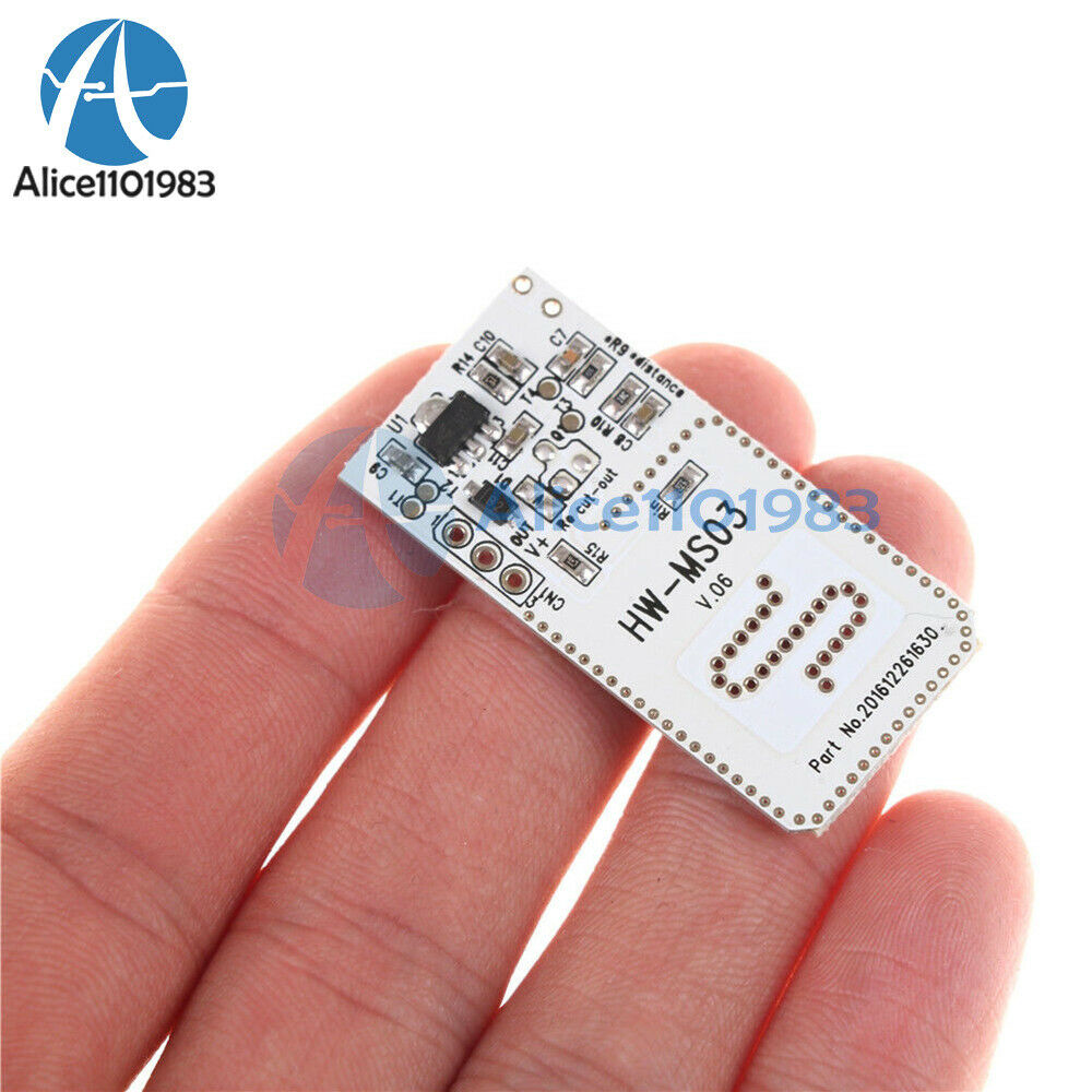 HW-MS03 2.4-5.8GHz Microwave Radar Sensor Module High Performance For Arduino