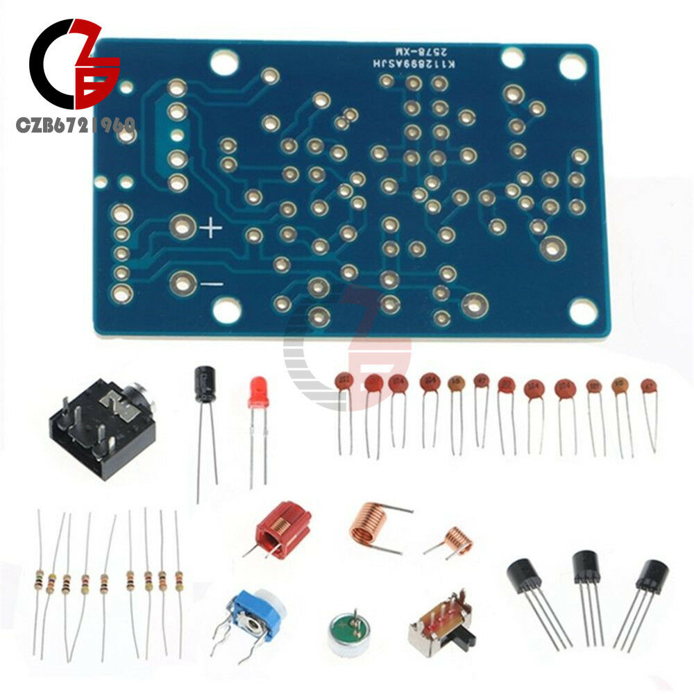 Wireless FM Microphone Suite FM Radio Transmitter DIY 1.5-9V 88-108MHz Module