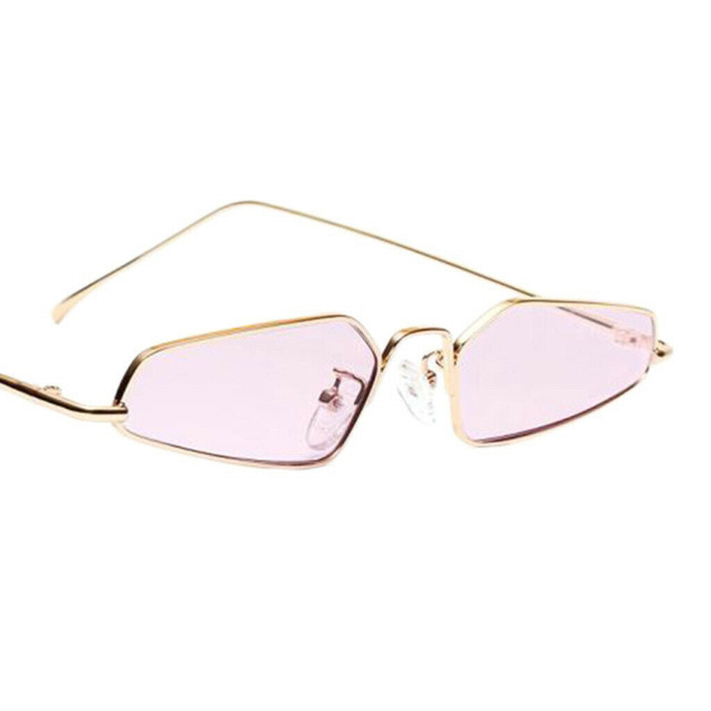 Cat Eye Sunglasses Party Translucent Tinted Lens Eye Glasses Eyewear Purple