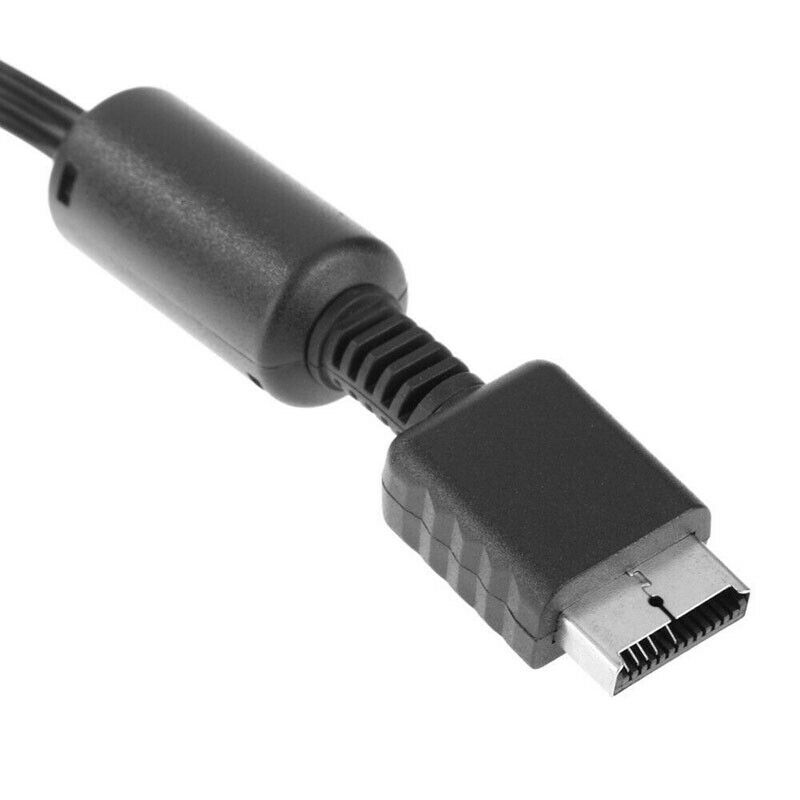 Multi Out AV Cord Video/Audio Cable 3 RCA Flat For Playstation PS PS2 PS3LD Tt