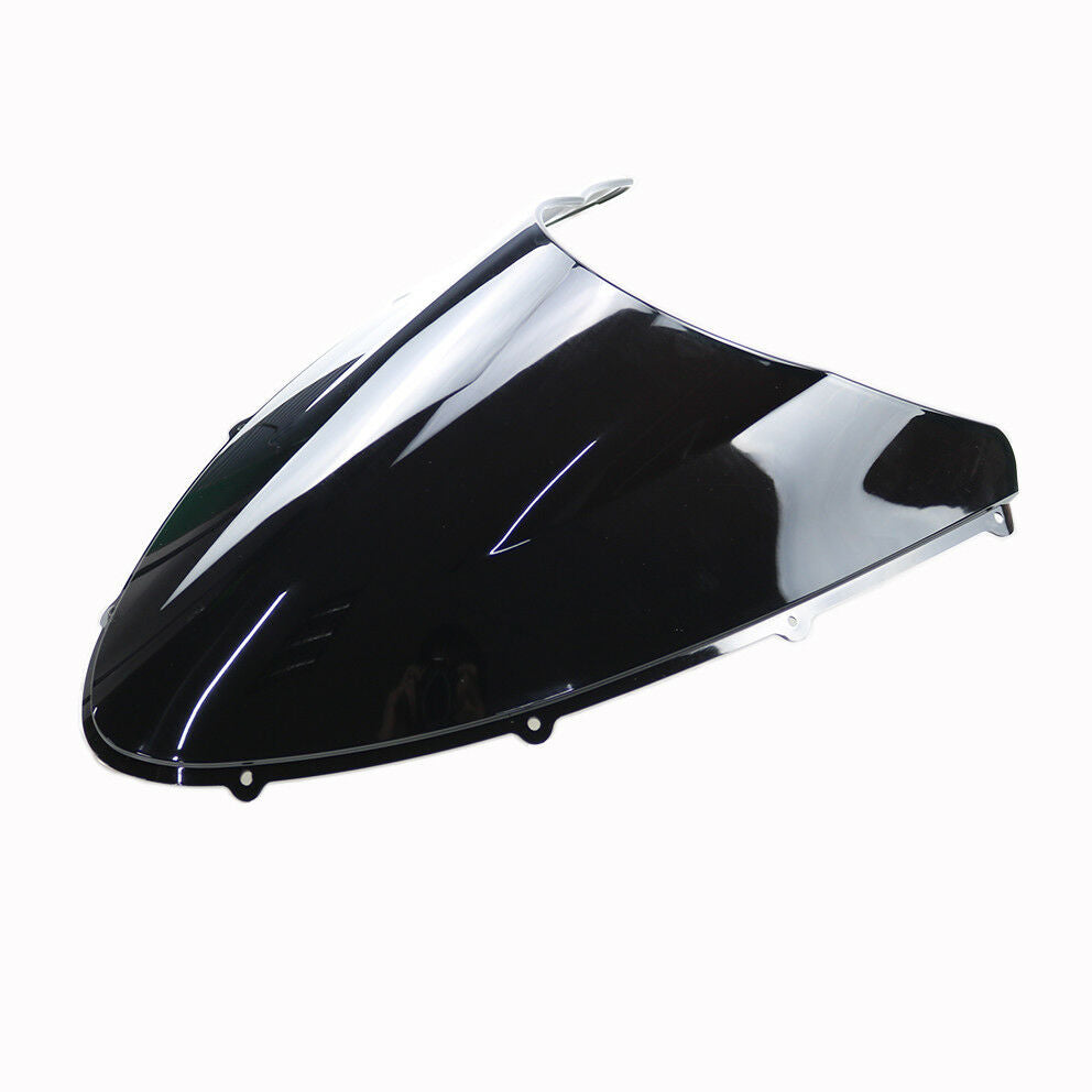 Double Bubble Motorcycle Black Windscreen Windshield for Ducati 1098 2007-2009