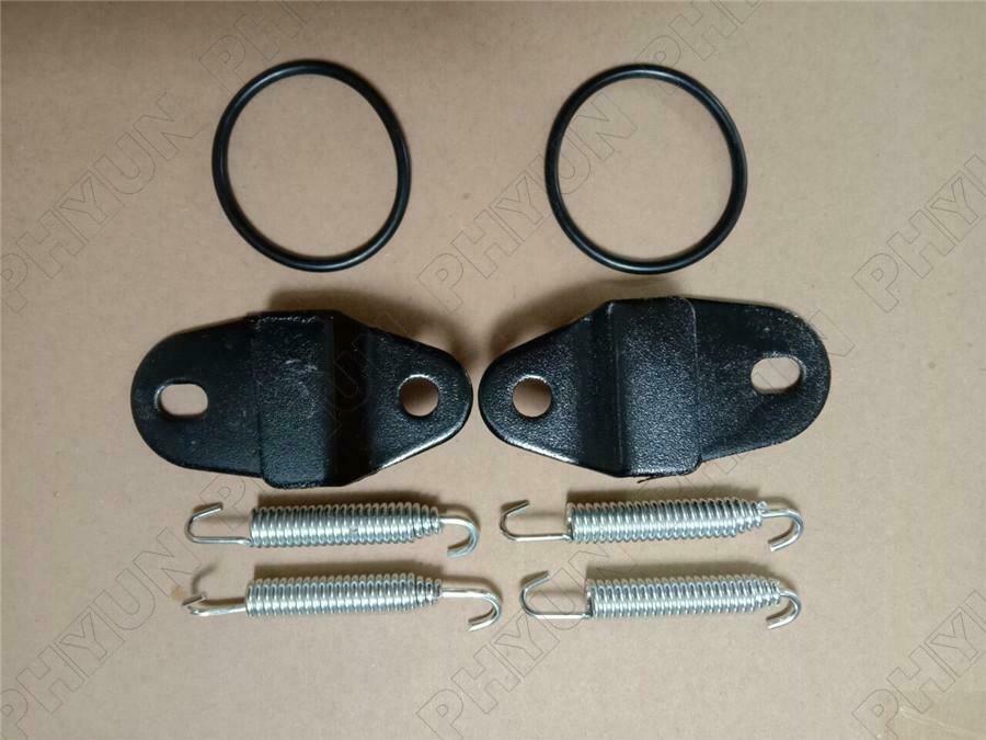 For 1987-06 Yamaha Banshee 350 YFZ350 Exhaust Muffler Stays Springs O-Rings kit