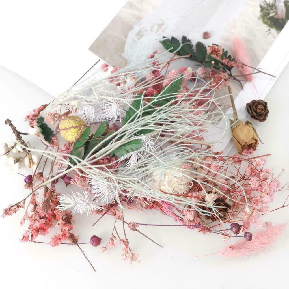 1 Bag Mixed Dried Flowers Photo Frame Handmade Candle Making DIY Epoxy C0W3