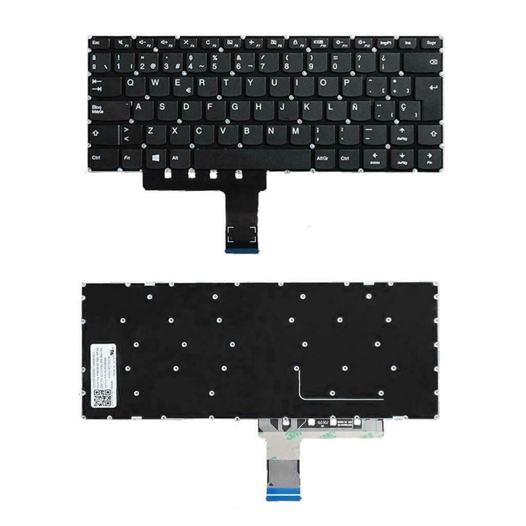 Spanish Layout Replacement Laptop Keyboard Glossy Black Frame for for