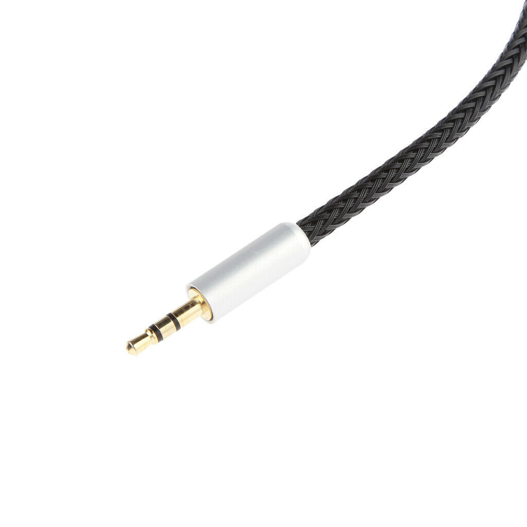 Replacement OFC Wire For AKG Y45BT Y50 Y40 Y55 K845BT K840KL Headphone Black
