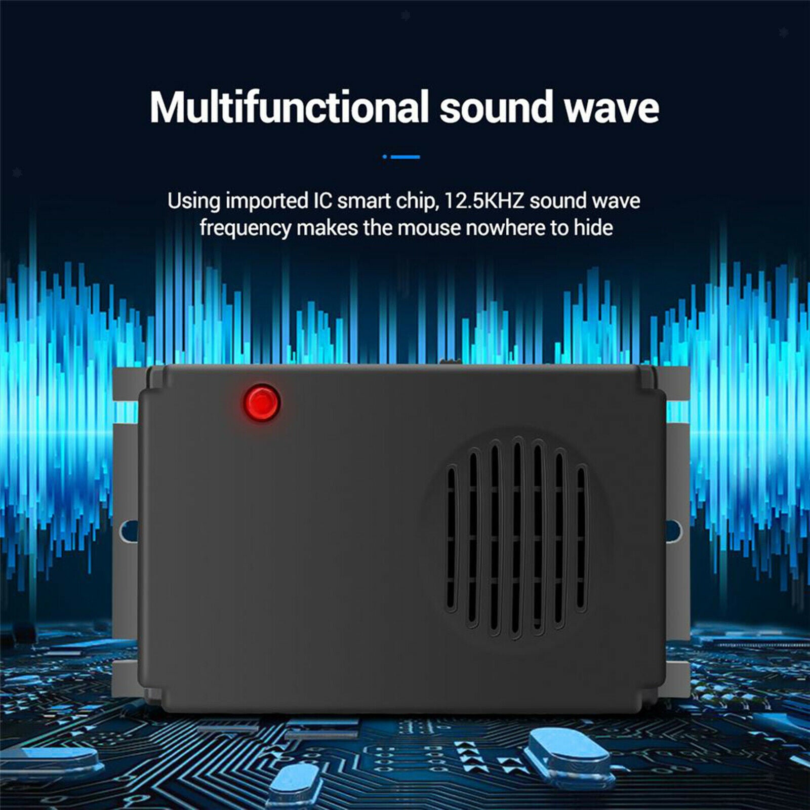 Home Control Ultrasonic Mouse Pest Repeller Reject Animal Mice Repellent