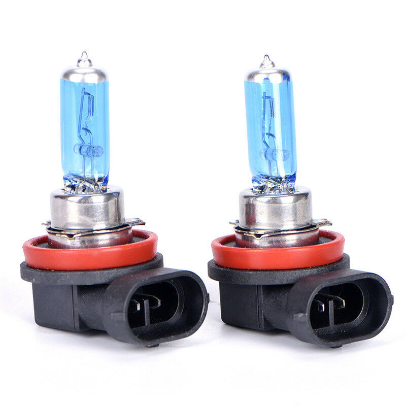 2x H11 12V 55W Super Bright Ultra White Fog Halogen Bulb Car Head Light Lamps NC