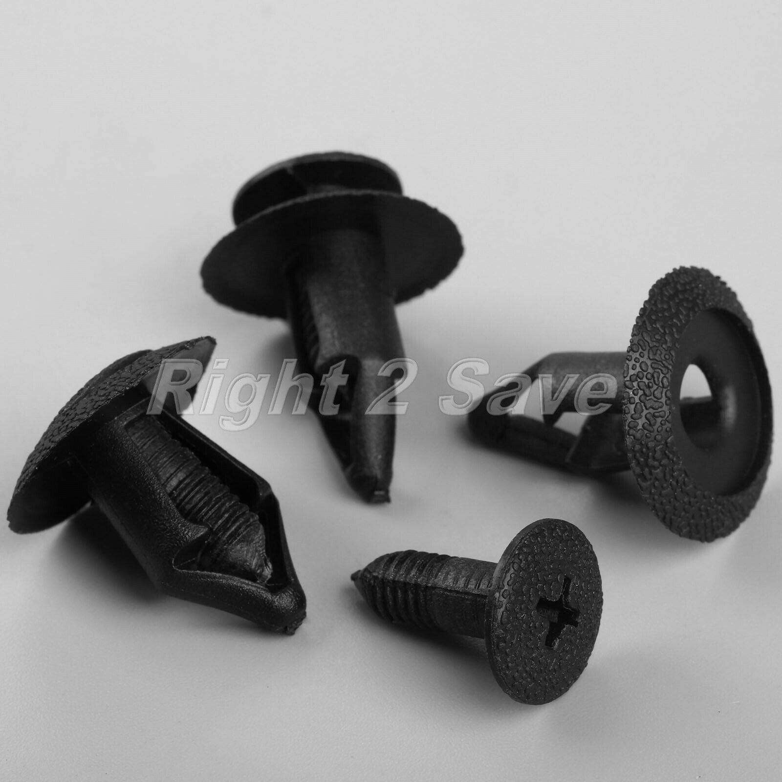 50pcs 8mm Plastic Fender Fastener Clips Rivet Mud Flaps NA01-56-145