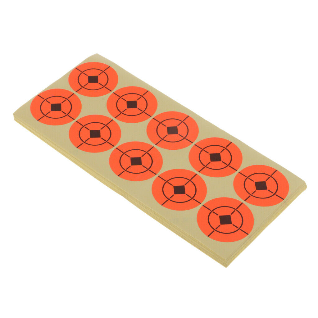 Targets - 1.6 inch    Reactive Self Adhesive Hunting Targets - Paper Targets