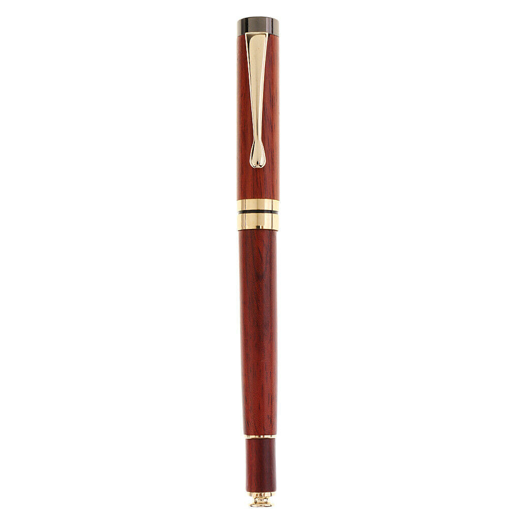 Durable Finest Rosewood Fine Nib Fountain Pens Gift Souvenir for Friends Family