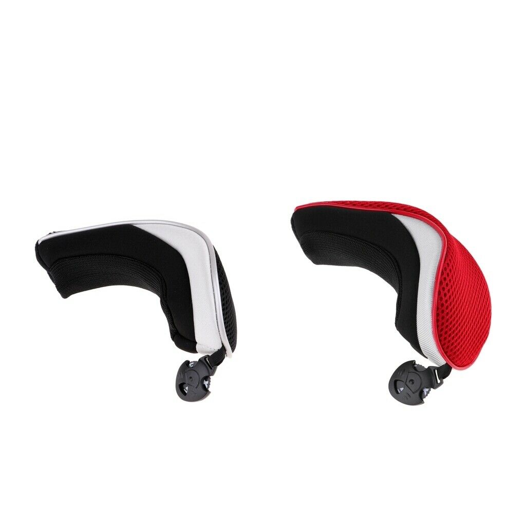2 Pieces UT Golf Club Head Covers Headcovers 2 3 4 5 7 X No. Number Tag