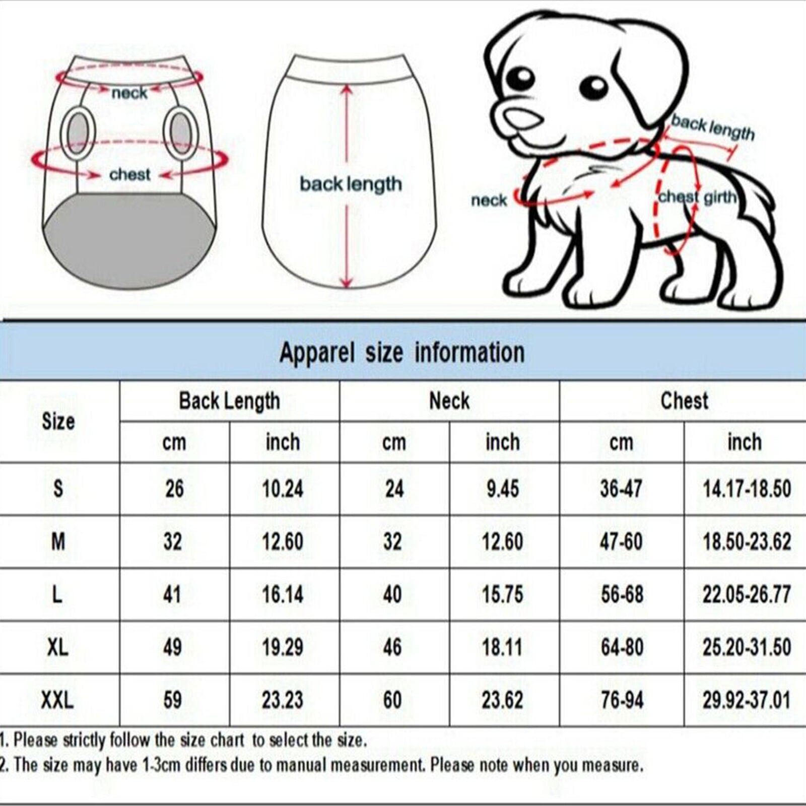 Christmas Santa Claus Pet Dog Fancy Dress Jacket Coat Costume Outfit Clothes XXL