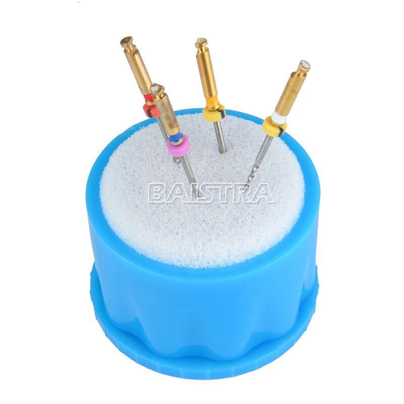20X Dental Autoclavable Round Endo Stand Cleaning Clean Foam Sponges File Holder