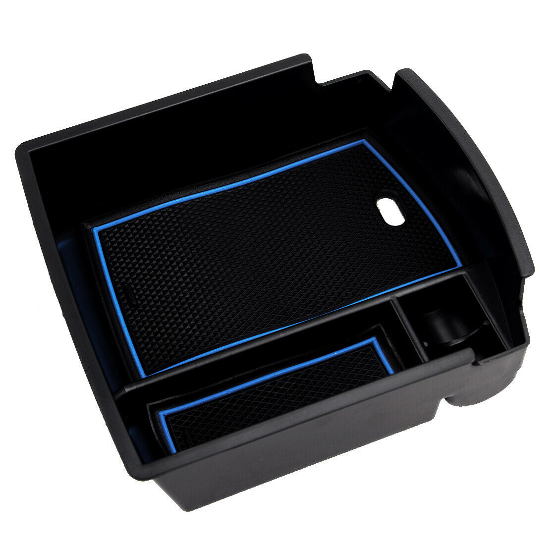 1x Console Armrest Storage Box Tray Case Organizer Fit For Hyundai Kona 2018-21