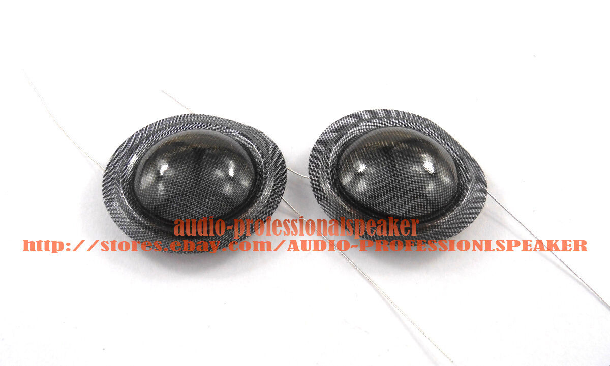 2X 1 inch silk diaphragm Tweeters voice coil- silk dome 25.5 mm 25.4mm