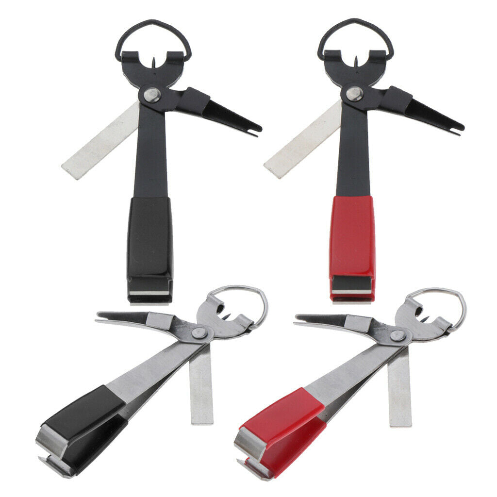 4x 4 In 1 Fishing Line Nipper Cutter Clipper Fishing Fishing Accessories