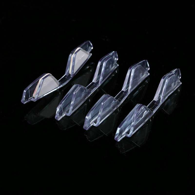 4pcs Clear Car Door Edge Guards Trim Molding Protection Strip Scratch Protector