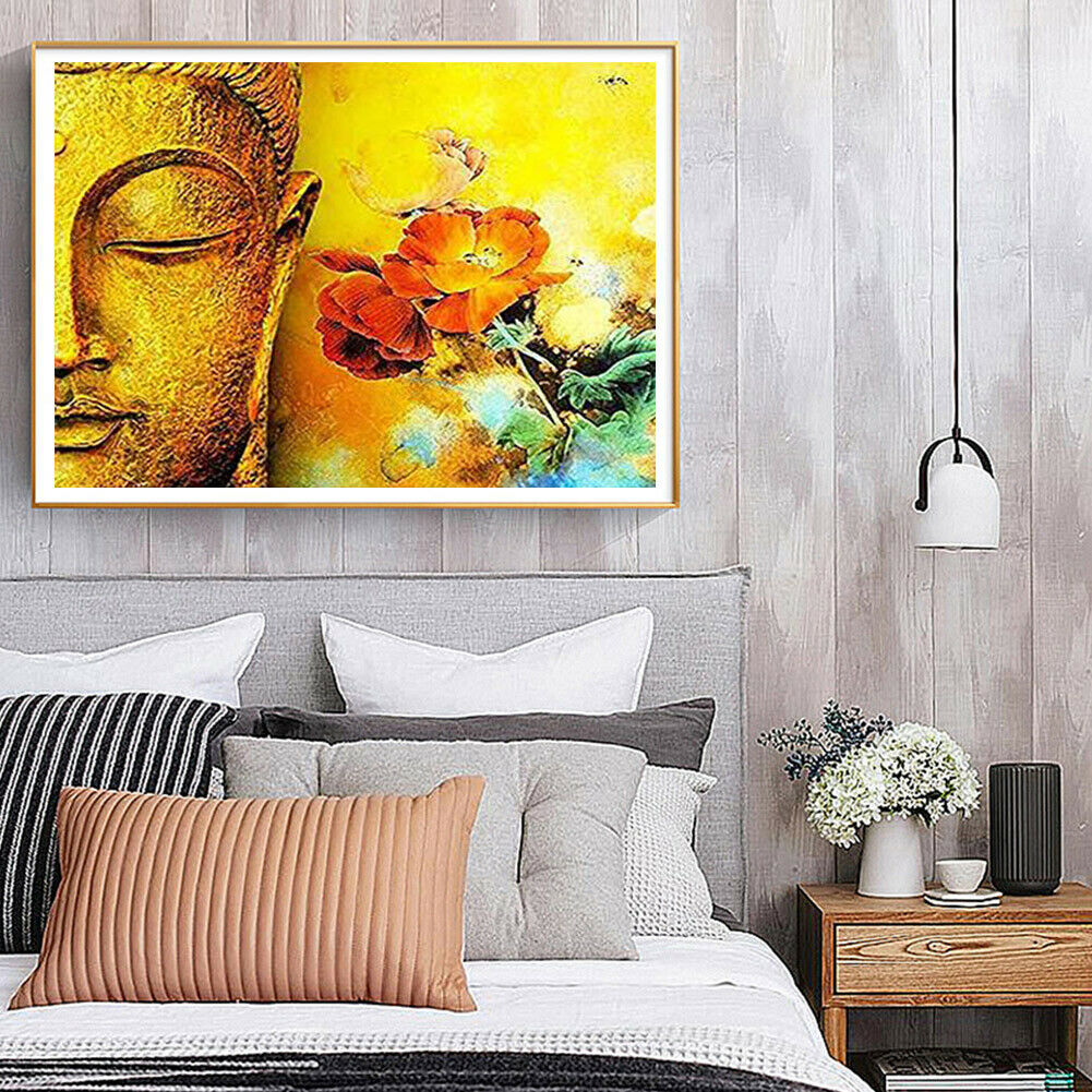 Hand Painted Digital Picture DIY Abstract Pattern Painting By Number Kit @