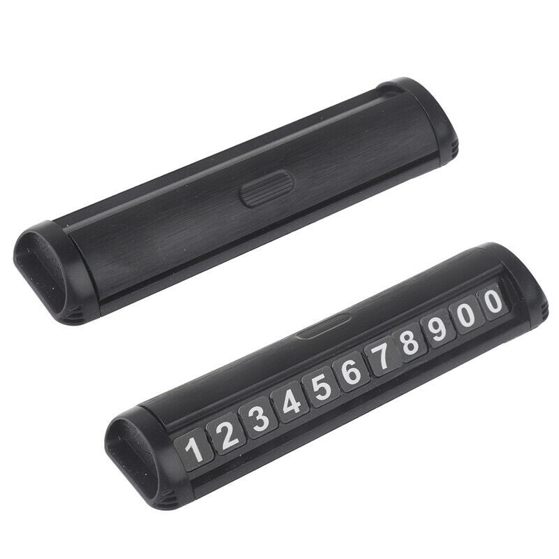 Temporary Sign Temporary Car Parking Card Phone Number Card Plate Hidden .l8