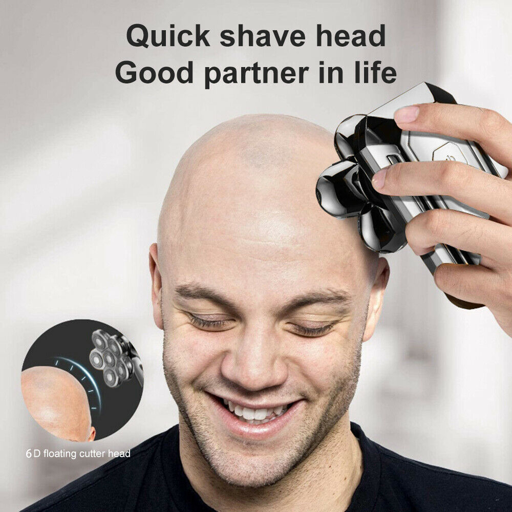 800mah 5 in 1 Electric Shaver IPX7 Rechargeable Haircutting Nose Hair Trimming