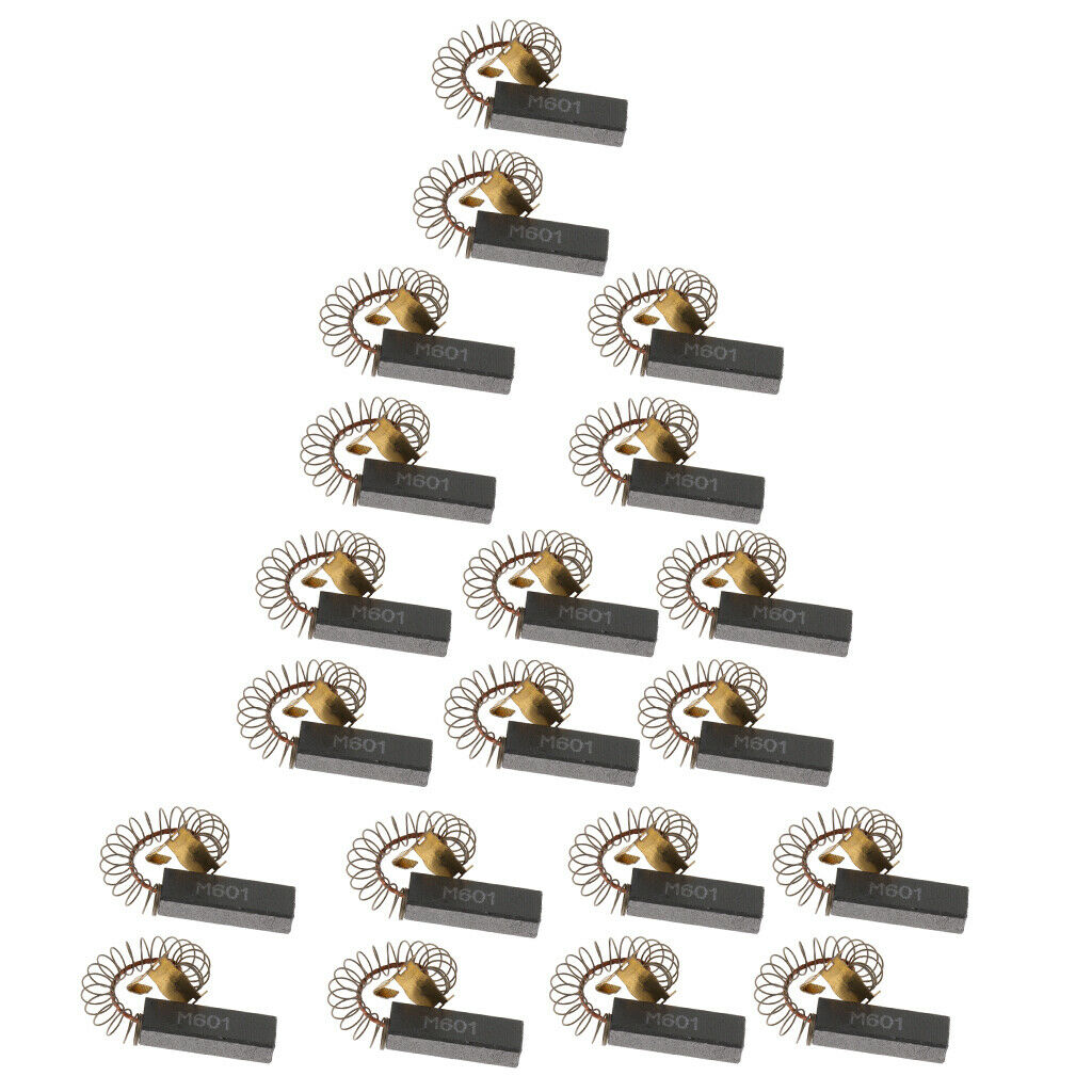 Set of 20 Replacement Motors Carbon Brushes for Pet Hair Dryer Hair Dryer