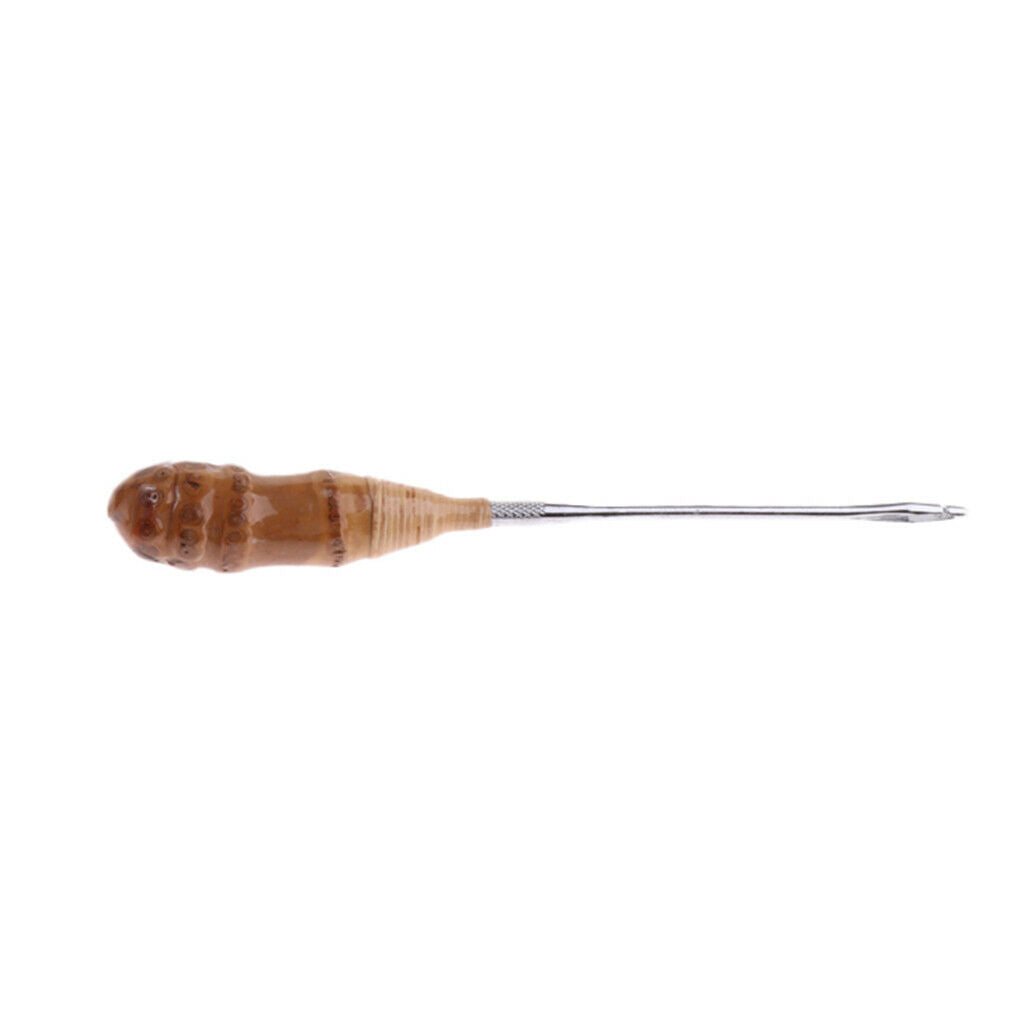 Aluminum Alloy Fishing Hook Remover Hooks Extractor with Bamboo Handle