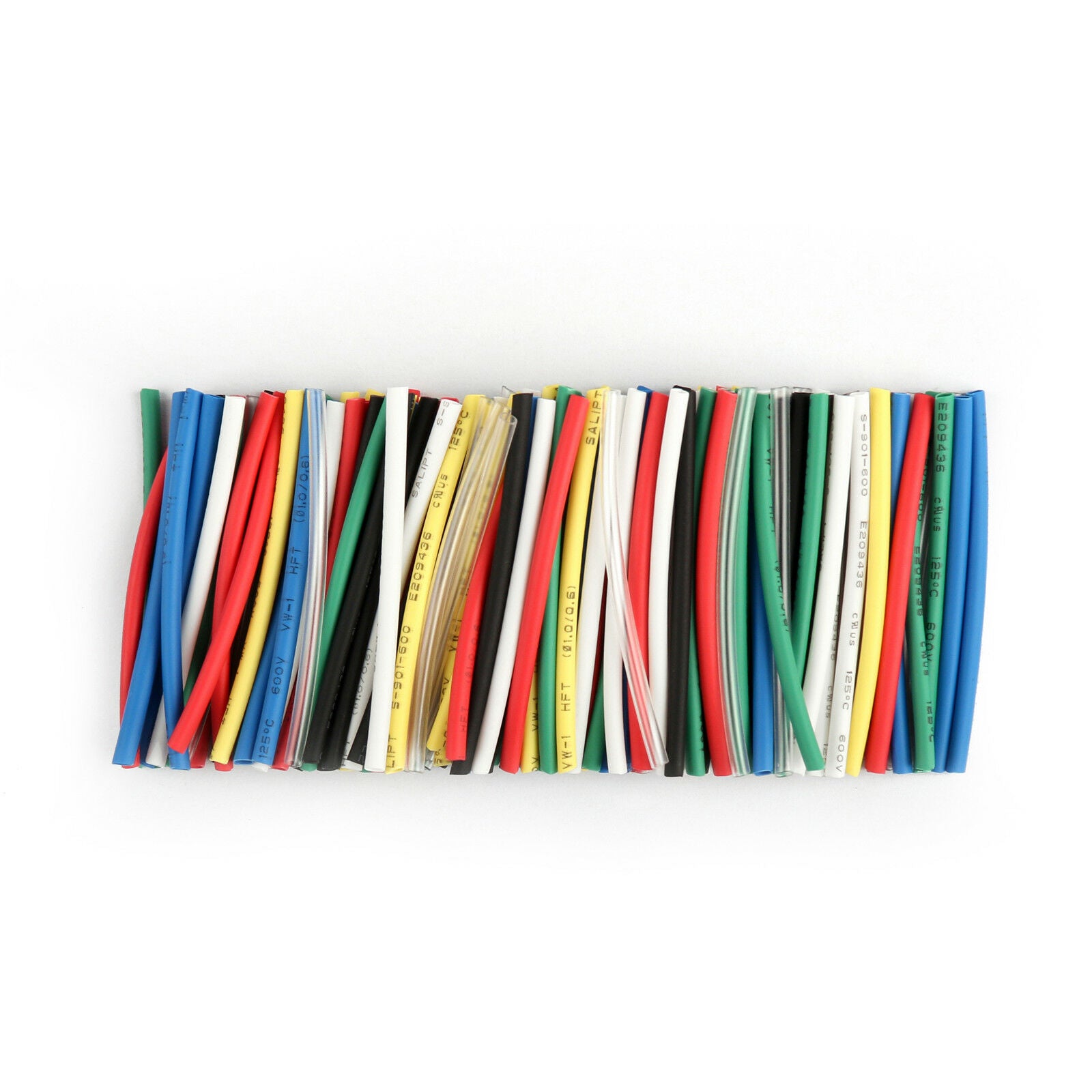 140pcs 7 Colors 1mm Assorted 2:1 Heat Shrink Tubing Sleeving Wrap Cable 40mm