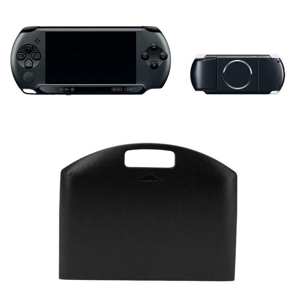 Battery Back Door Cover Case Replacement for Sony PSP 1000 (Black) @