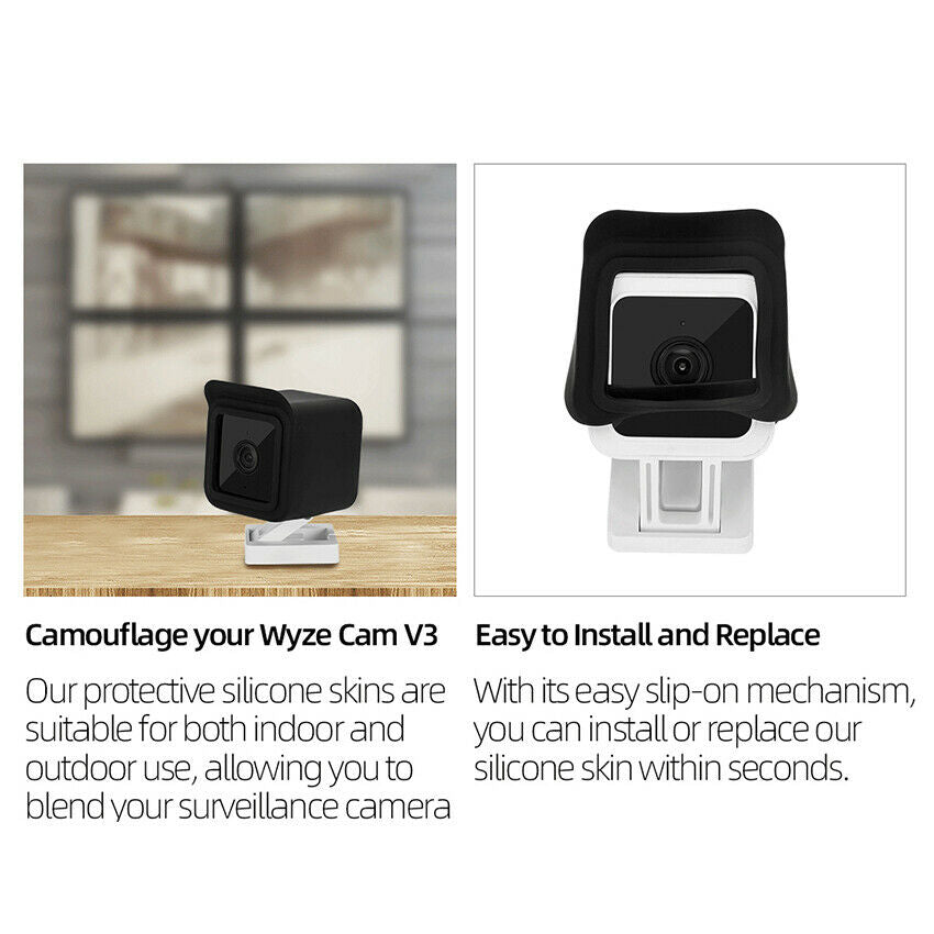 Silicone protective sleeve for Wyze Cam v3 Indoor/Outdoor Camera