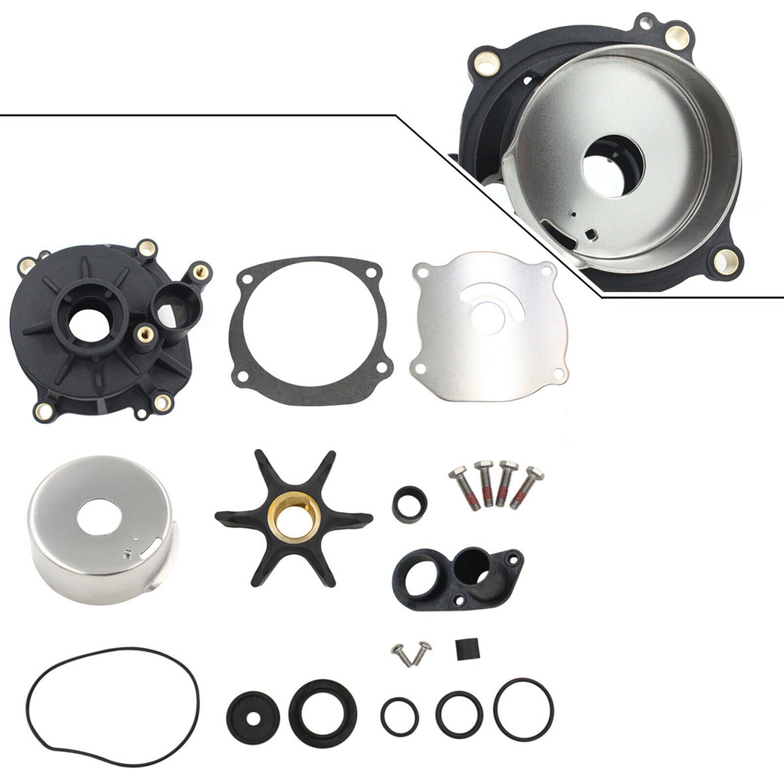 Boat Water Pump Repair Set Replaces for Johnson Evinrude Outboard 5001594