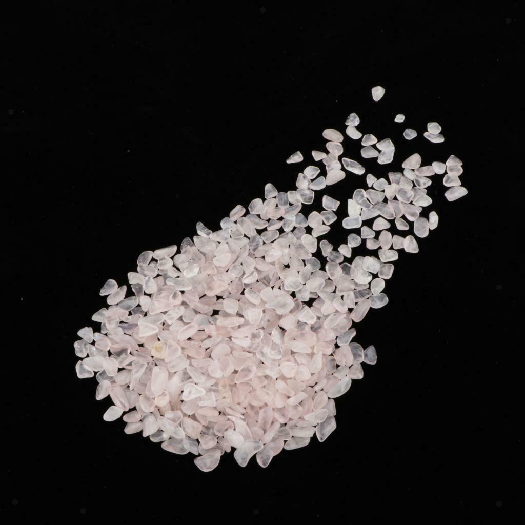 100g Natural Quartz Crystal Stone Small Mineral Aquarium Vase Decor Craft
