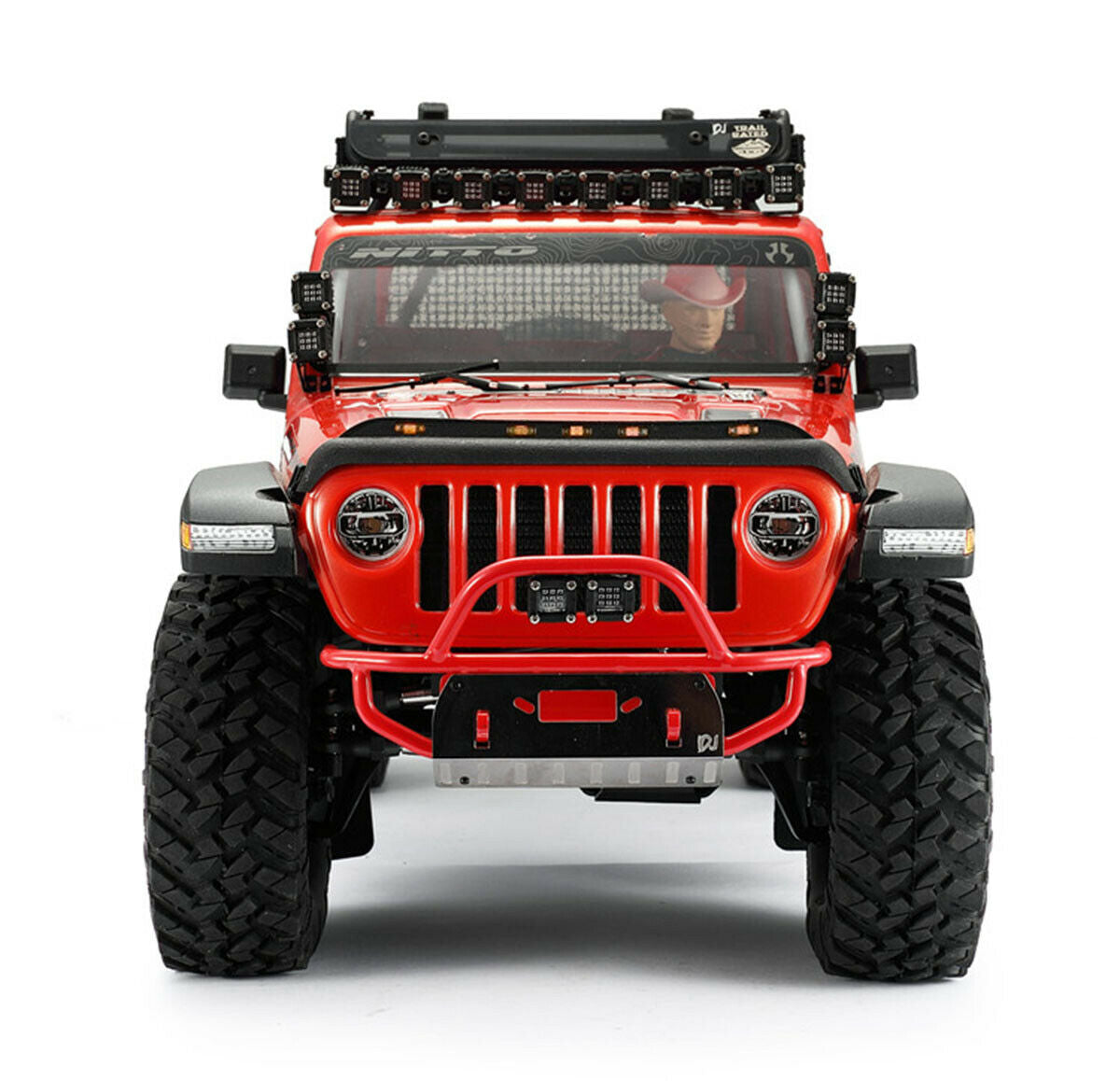 LED Sidelights Spotlight Lights For 1/10 RC Crawler Car AXIAL SCX10 TRX4 TRX6