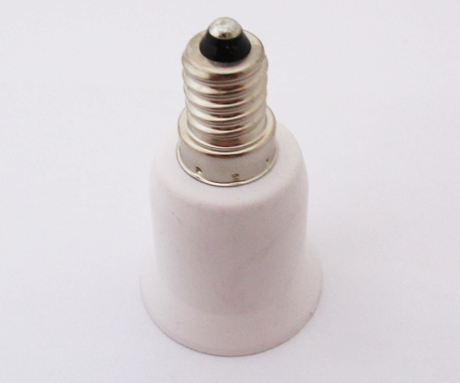 10pcs Base LED Light Bulb Adapter Holder Socket Converter E14 Male to E27 Female