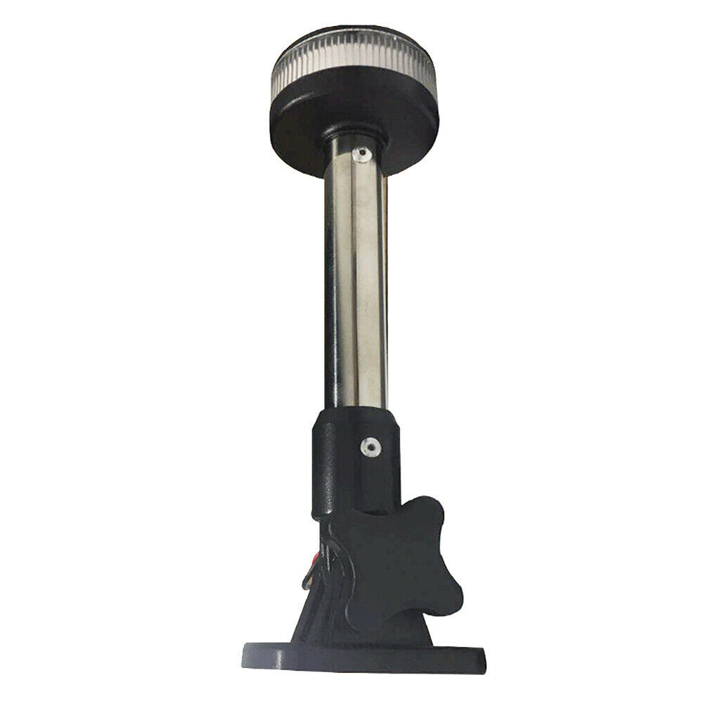 Ajustable Yacht Boat Marine LED Anchor Stern Light DC12V Pole Light Fold Down 8