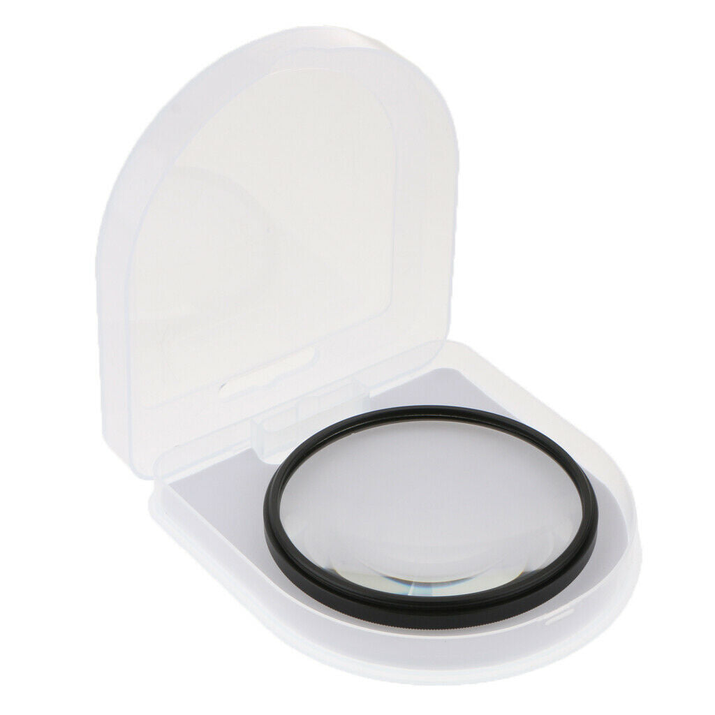72 mm 4-Point Star Light Cross Circle Lens Filter Made of Optical Glass