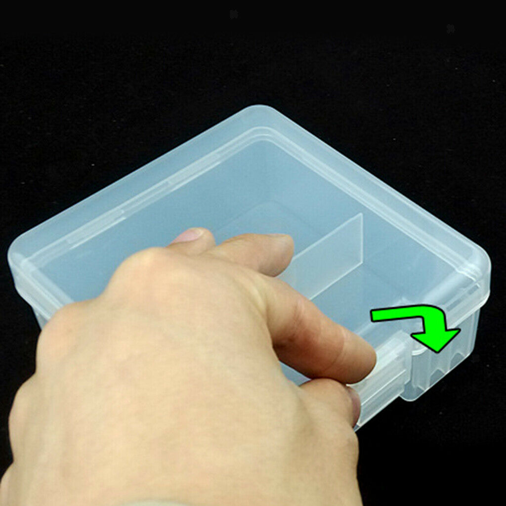 Transparent Storage Container / Organizer / Holder Made of AAA Plastic for 100x